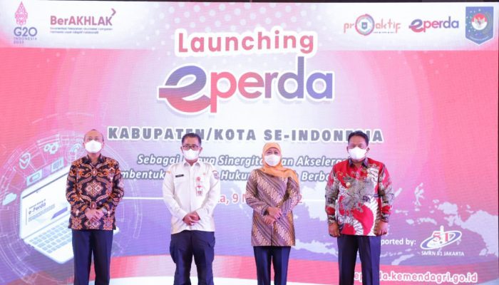 Kemendagri Launching Aplikasi E-Perda Buat Seluruh Provinsi, Kota/Kabupaten
