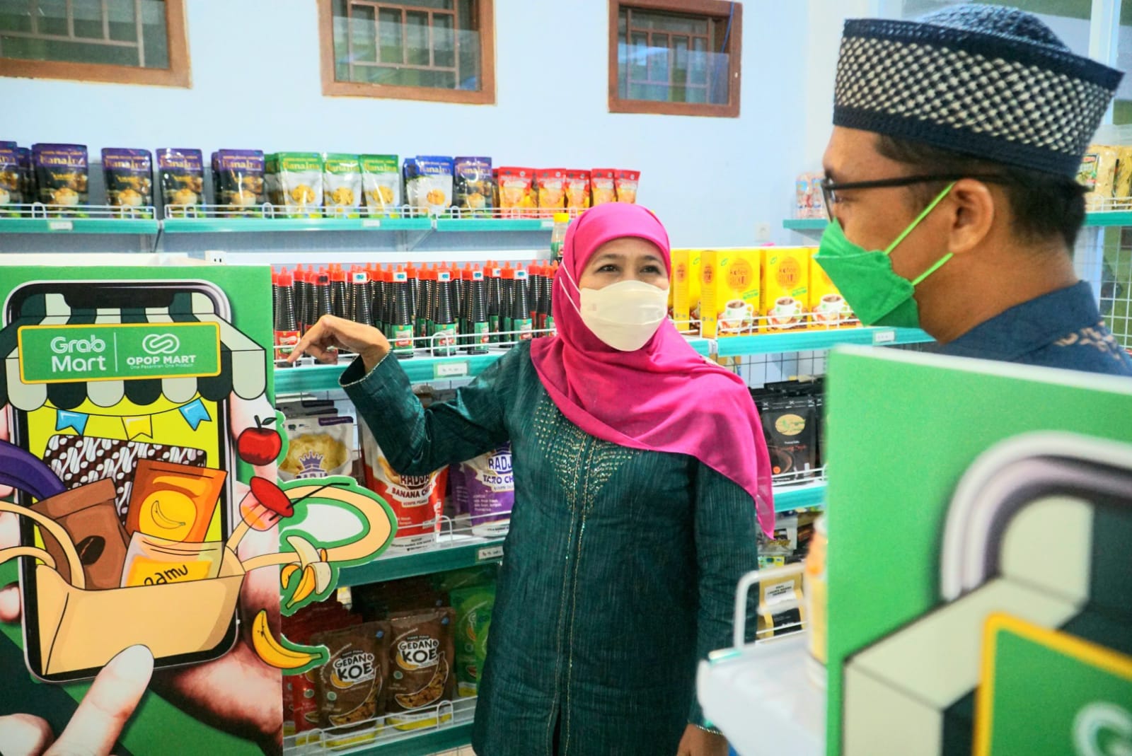 Aplikasi Grab OPOP Mart Jadi Pioneer Market Place Berbasis Pesantren Pertama di Indonesia