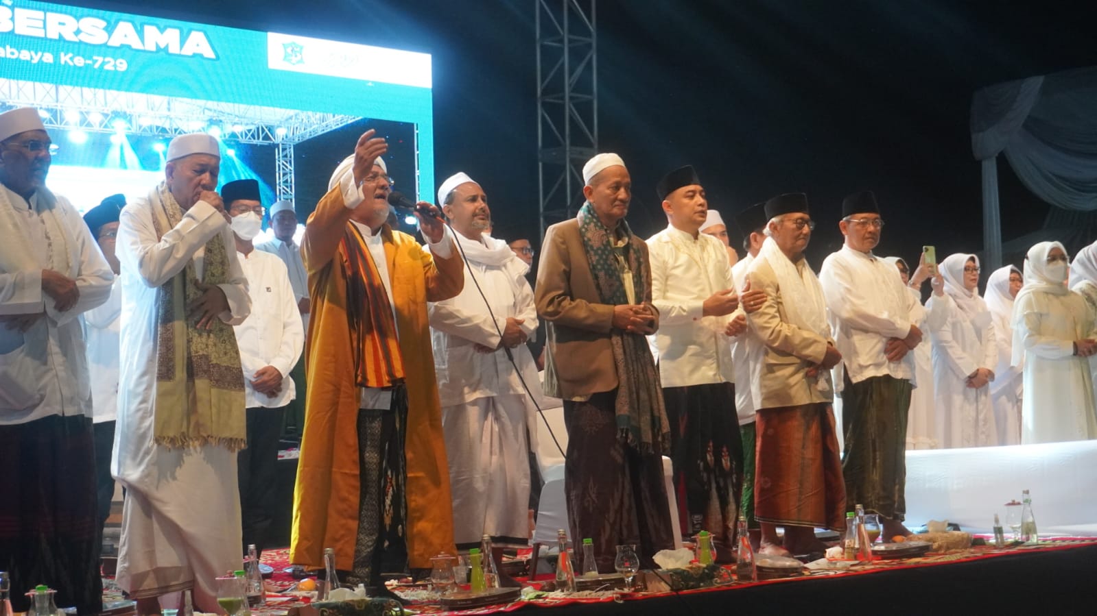 Ribuan Warga Ikuti Istighosah Bersama Peringati HUT Kota Surabaya Ke-729