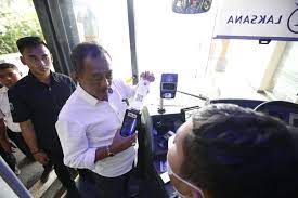 Wakil Wali Kota Armuji Pastikan Layanan Tap On Bus (TOB) Berjalan Lancar