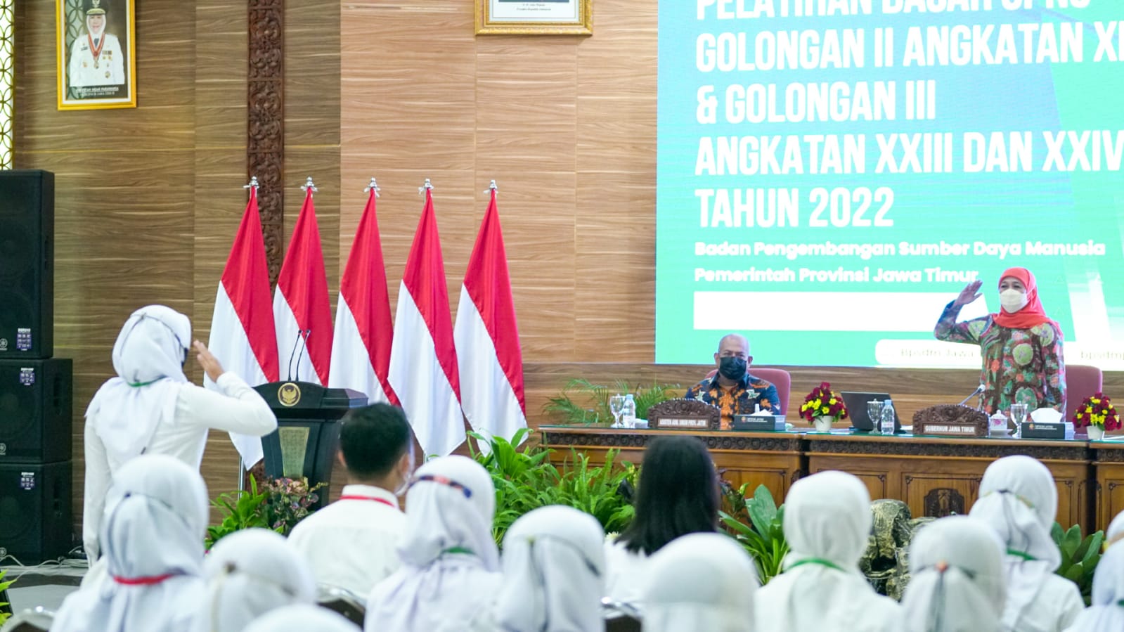 Inilah Pesan-Pesan Penting Gubernur Khofifah Kepada Para ASN Jawa Timur