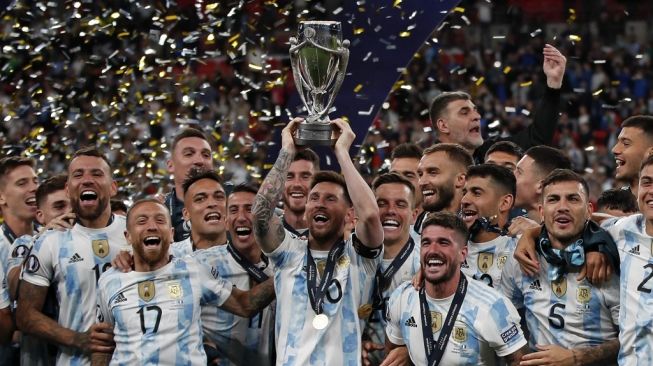 Pasca Juara Finalissima, Argentina Siap Bersaing di Piala Dunia 2022