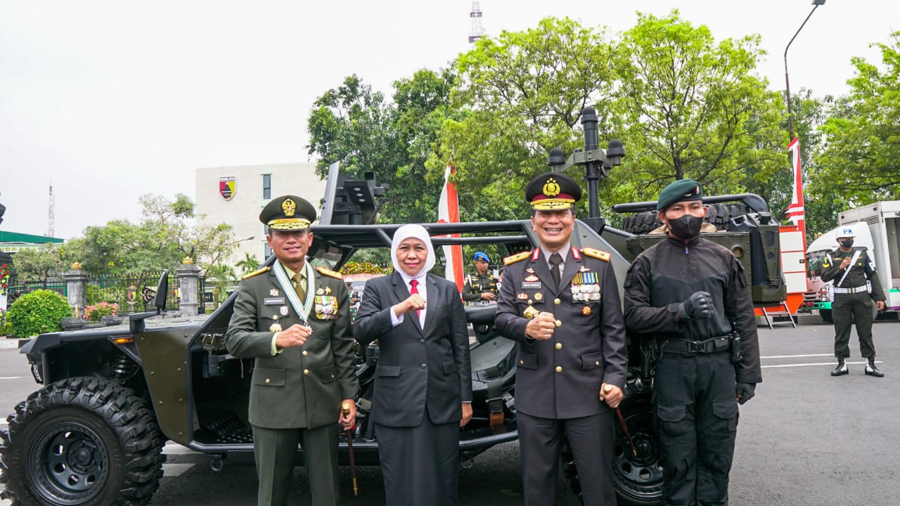Khofifah: TNI Mampu Membuat Indonesia Pulih Lebih Cepat, Bangkit Lebih Kuat