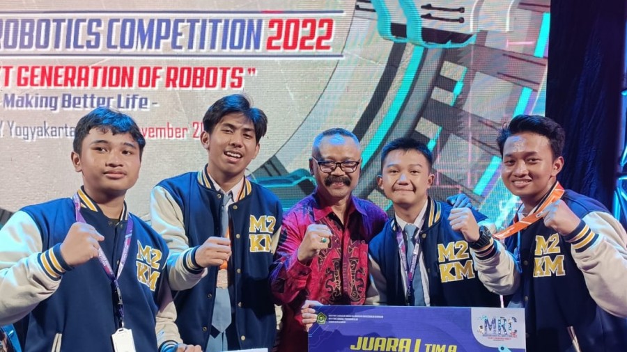 MAN 2 Kota Malang Juara I Mobile Robotic MRC 2022, Ini Rahasianya