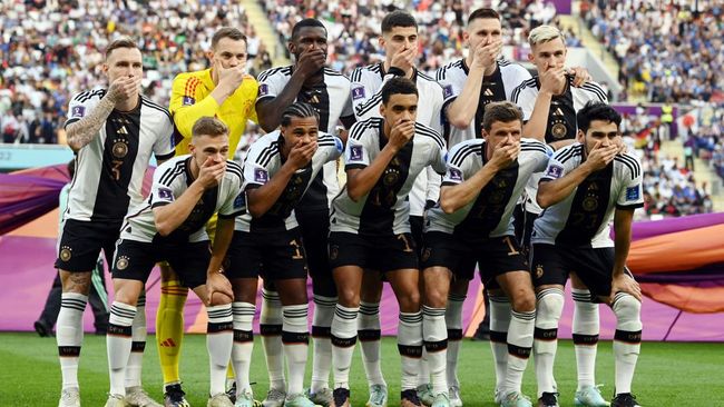 Piala Dunia 2022: Jerman Pro LGBT Tumbang di Tangan Jepang 1-2