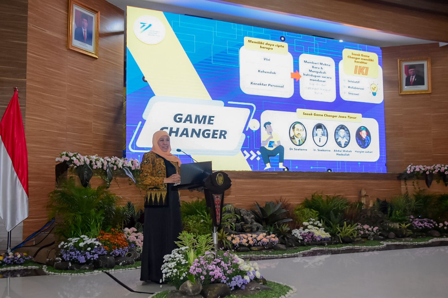 Gubernur Jatim Kenalkan Tiga Karakter IKI Sebagai Modal Jadi Game Changer