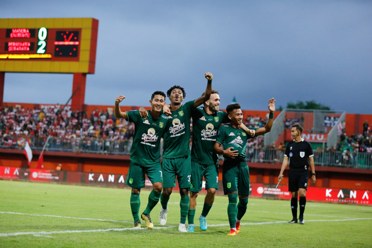 Derby Suramadu, Persebaya Menang Dua gol Tanpa Balas