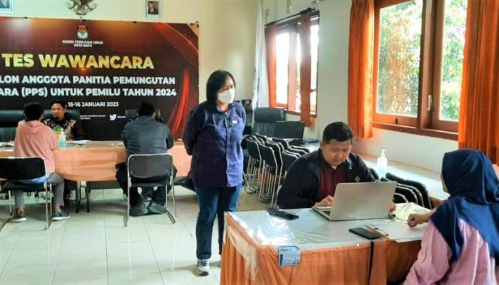KPU Jatim Supervisi dan Monitoring Wawancara Calon Anggota PPS Pemilu 2024