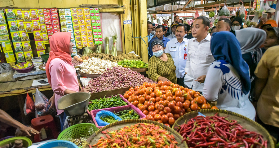 Tekan Inflasi Bahan Pokok, Pemkot Surabaya Siapkan Bazar Ramadhan