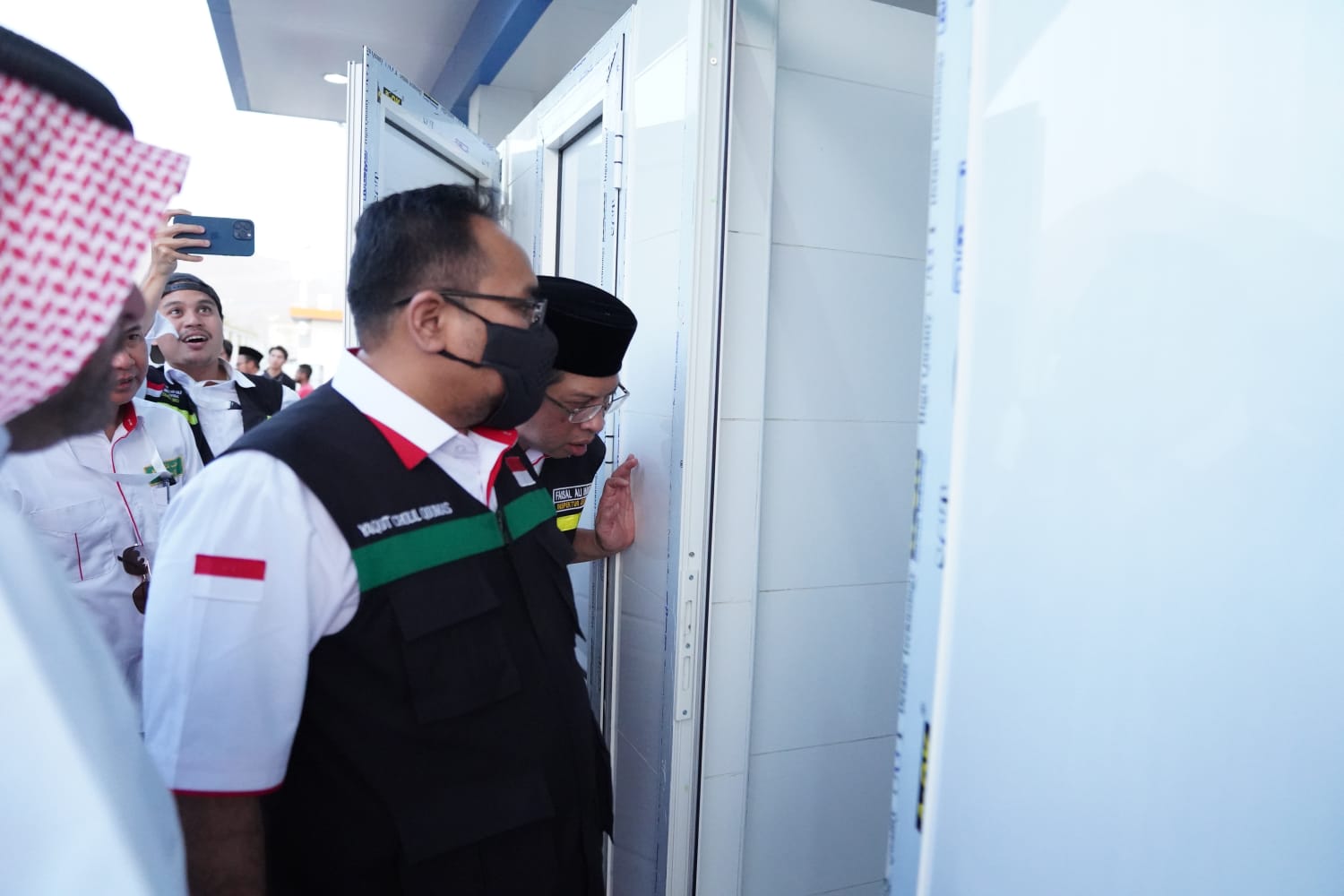 Menteri Agama Tinjau Tenda, Dapur, Toilet di Arafah, Ini Hasilnya