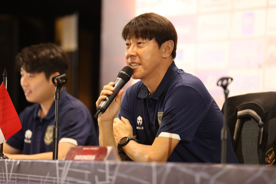 Shin Tae-yong: Timnas Indonesia Siap Berjuang Keras Melawan Argentina