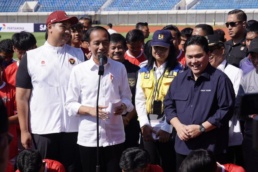 Jokowi Puji Erick Thohir Tentang Seleksi Pemain Timnas U-17
