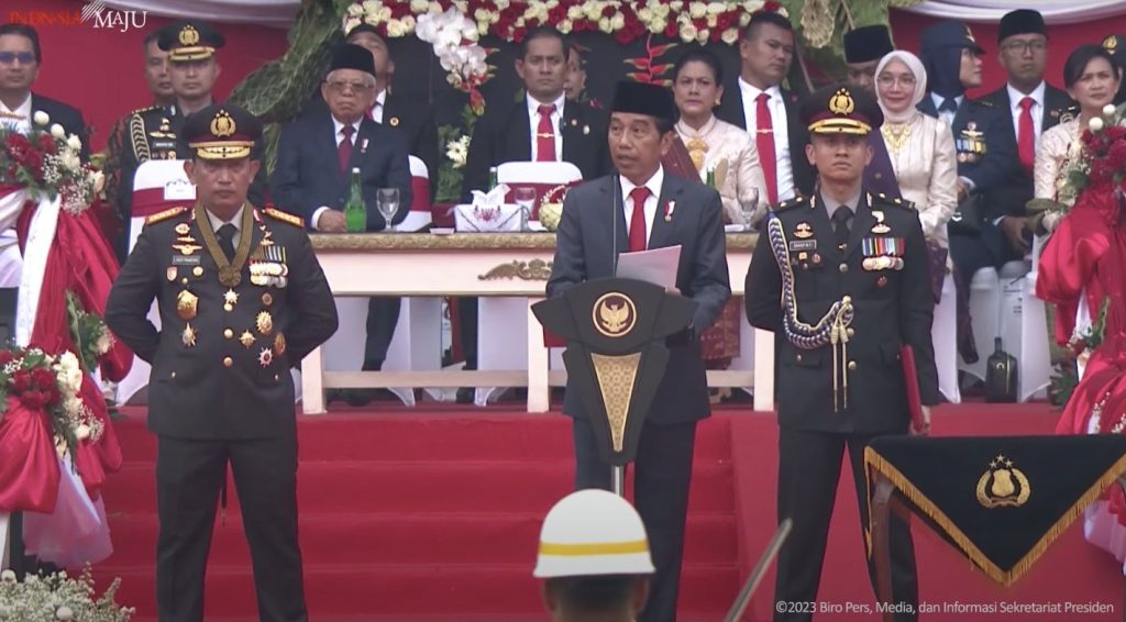 Jokowi: Polri Jangan Hanya Tajam ke Bawah Tapi Tumpul Ke Atas