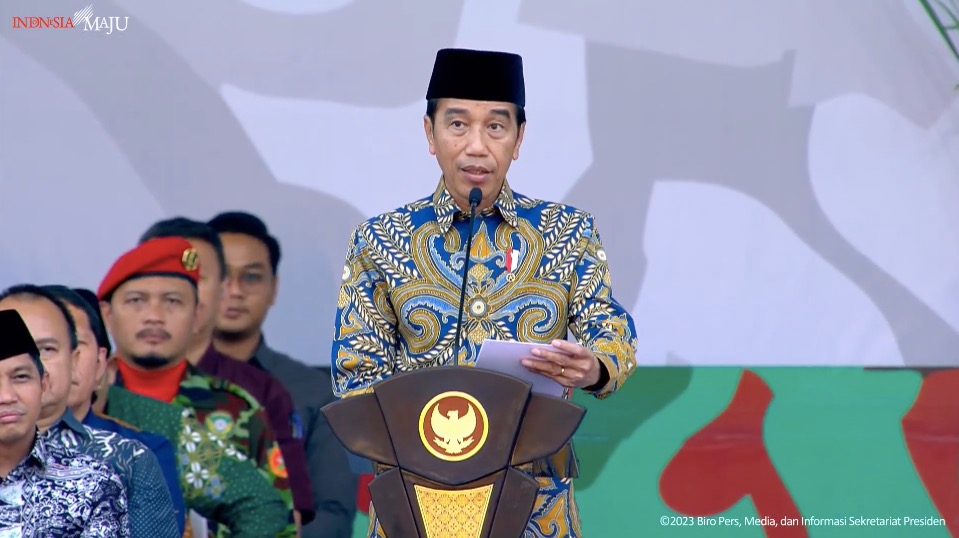 Jokowi Tak Pungkiri Ada Potensi Ketegangan Dalam Pilpres 2024