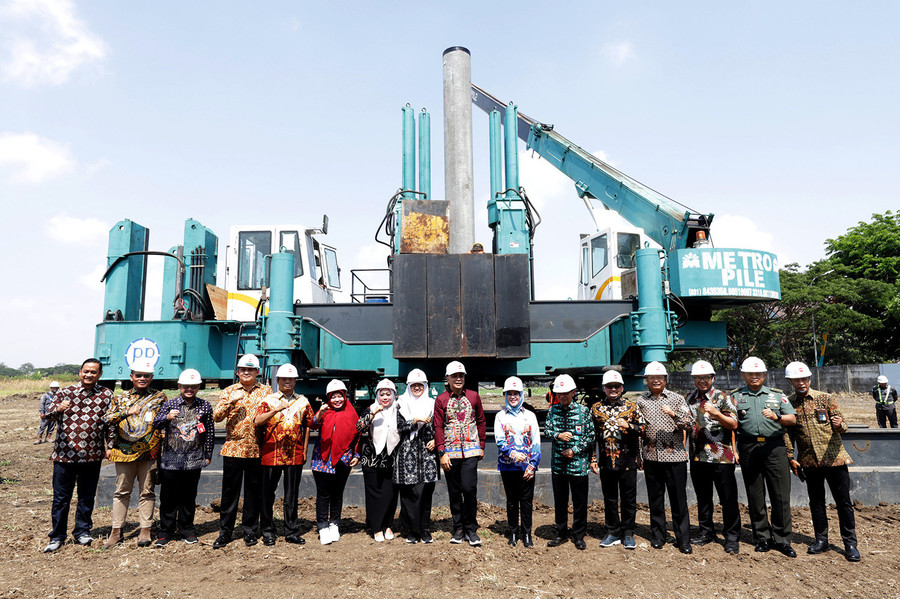 'Ground Breaking' RSUD Surabaya Timur Dimulai, Target Selesai Tahun Depan
