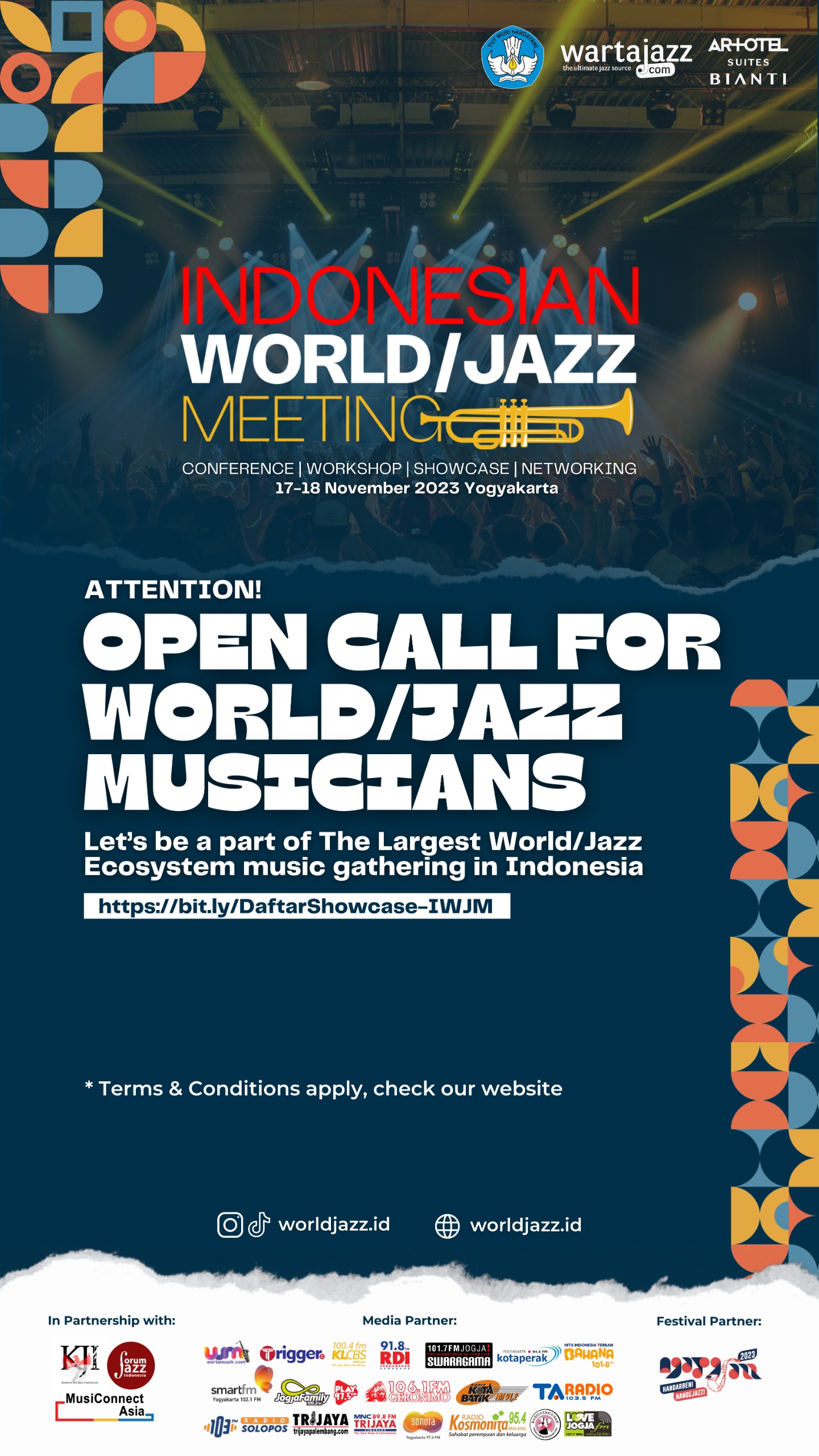 Indonesian World/Jazz Meeting 2023, Ajang Workshop dan Jejaring   Pelaku World/Jazz Indonesia