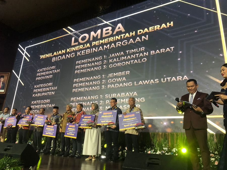 Surabaya Juara 1 Penyelenggaraan Jalan Dari Kementerian PUPR