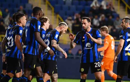 Lumat Lazio 3-0, Inter Melaju ke Final Supercoppa Hadapi Napoli