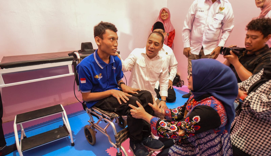 Bangun RAP Kedung Cowek, Pemkot Surabaya Tambah Wadah Kreativitas Anak Disabilitas