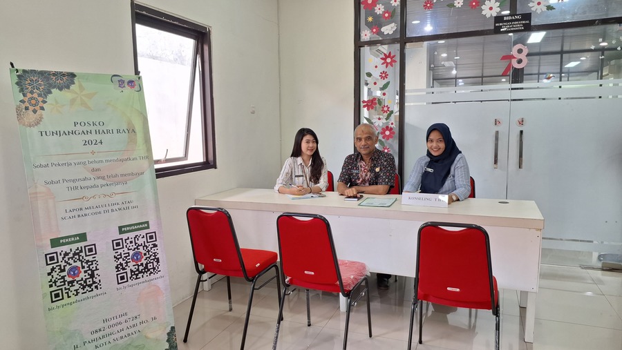 Pemkot Surabaya Buka Layanan Pengaduan THR