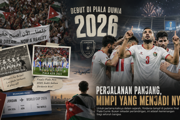 Yordania: Mimpi yang Akhirnya Menjadi Nyata