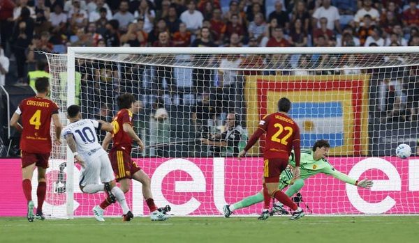 Lautaro Martinez Selamatkan Inter dari Kekalahan, AS Roma Gagal Menang di Olimpico