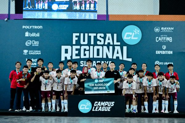 UNESA dan UM Raih Gelar Juara Campus League 2026 Futsal Regional Surabaya