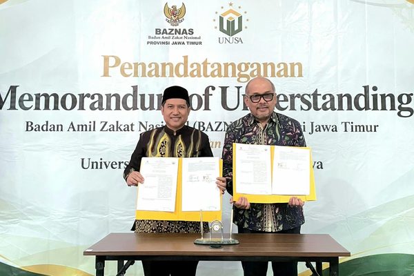 BAZNAS Jatim-UNUSA Perkuat Sinergi, Dorong Beasiswa, Riset, dan Pemberdayaan UMKM